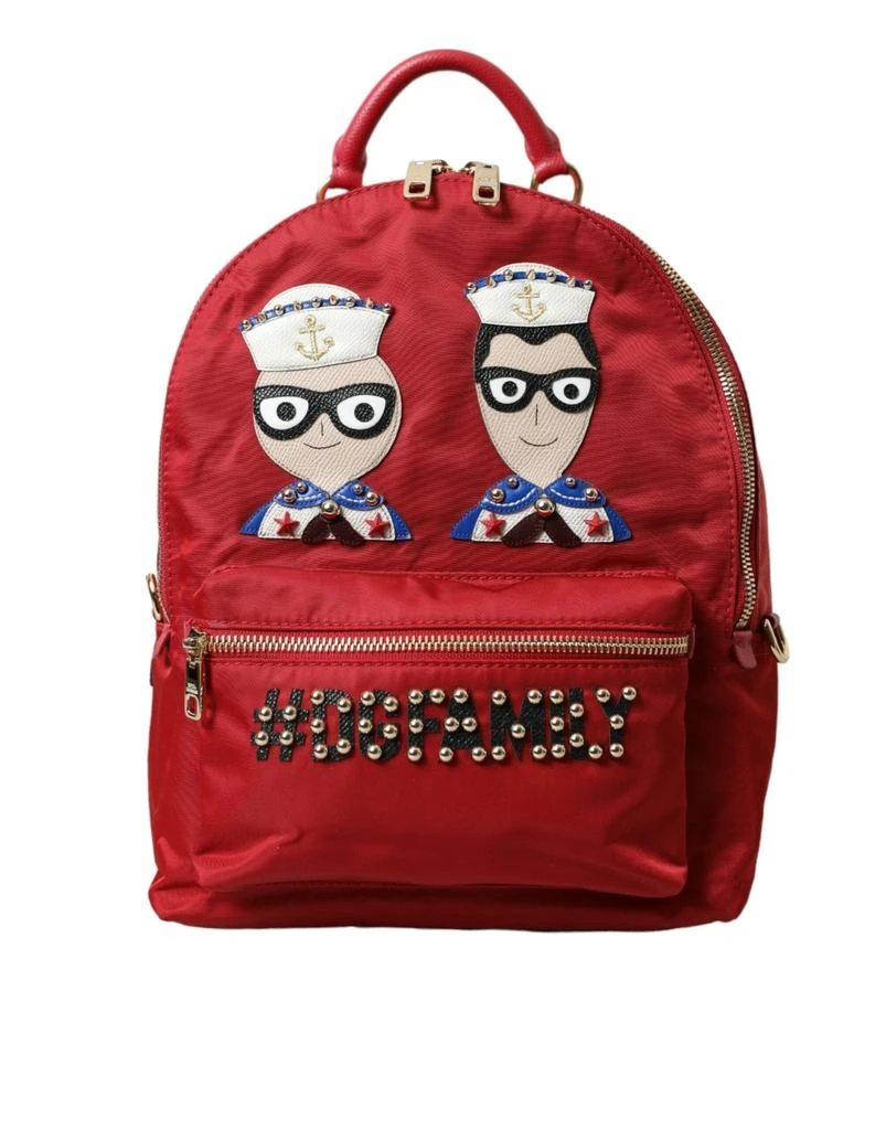 Dolce & Gabbana Embellished Backpack with gold Women's Detailing 1