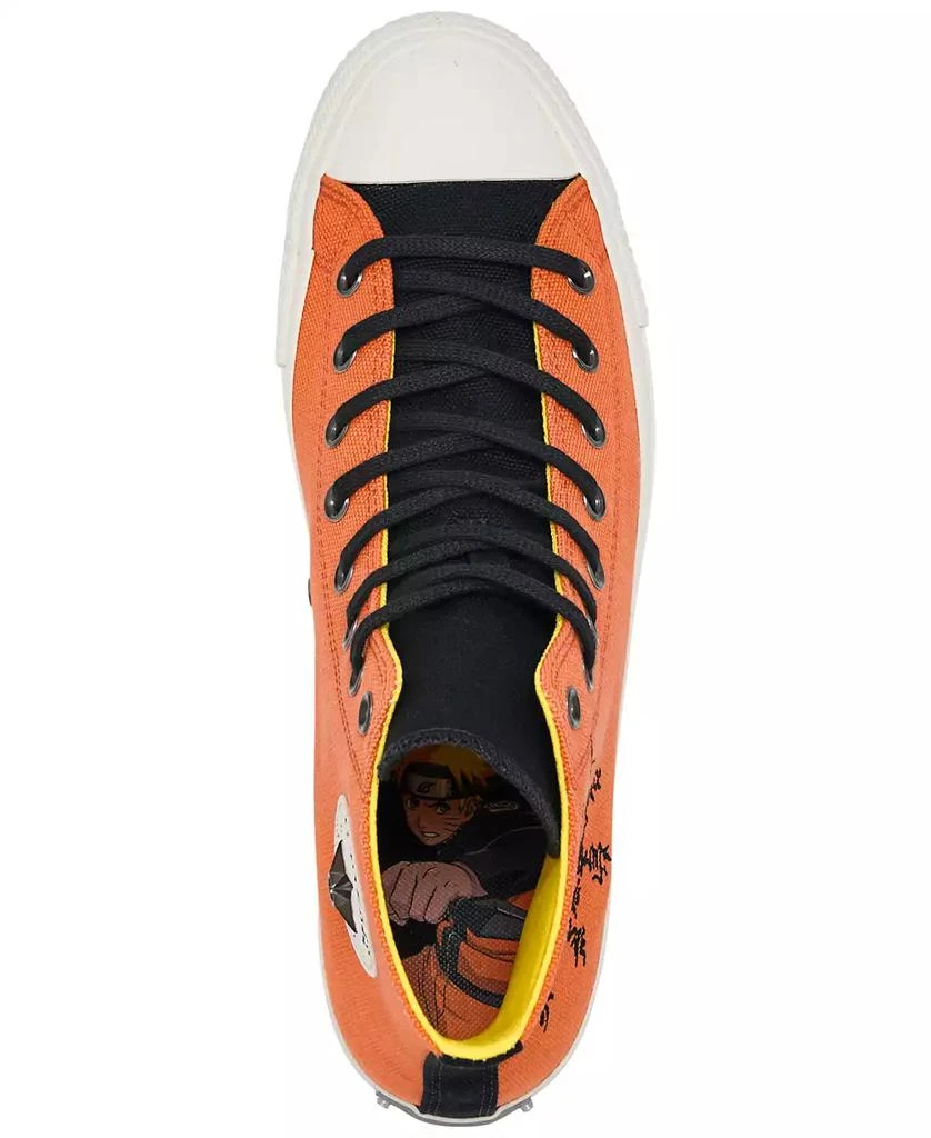 Converse x Naruto Shippuden Men's Naruto Chuck Taylor All Star High Casual Sneakers from Finish Line 5