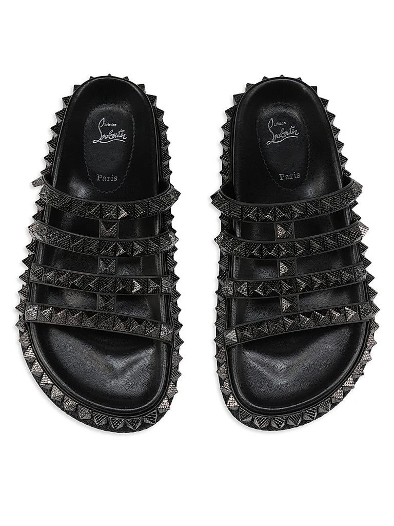 Christian Louboutin Pyra Hallulila Flat Mule Sandals 4