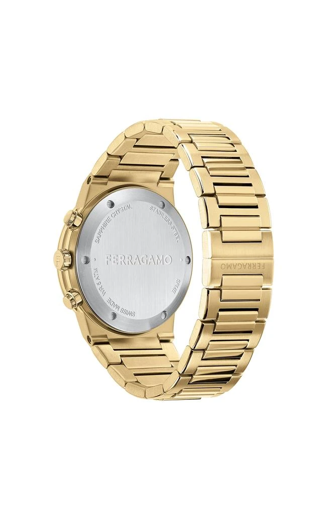 Salvatore Ferragamo Ferragamo Sapphire Chrono Bracelet Watch 3