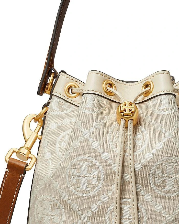 Tory Burch T Monogram Jacquard Bucket Bag 6