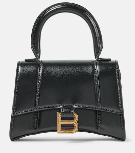 Balenciaga Hourglass Mini leather crossbody bag