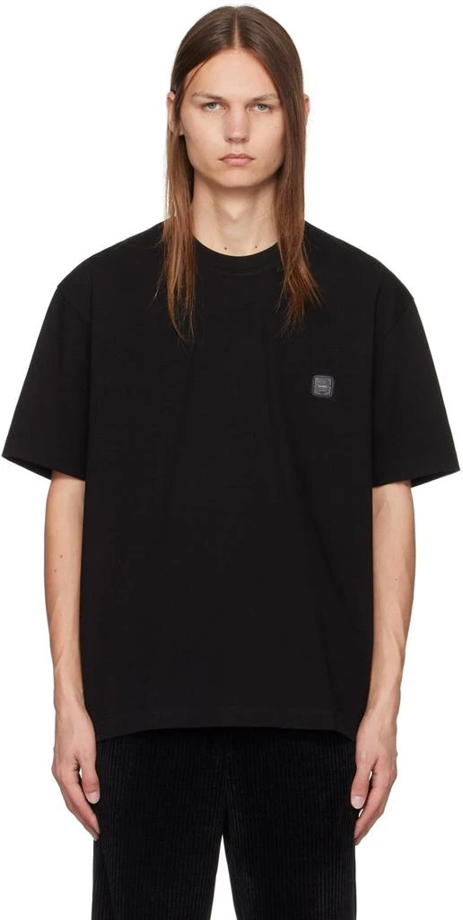 Solid Homme Black 'Quantum' T-Shirt 1