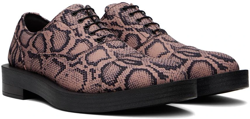 Martine Rose Pink Clarks Edition Oxfords 4
