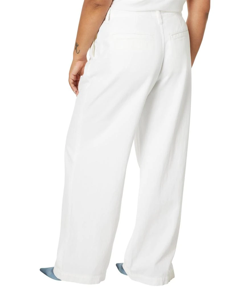 Madewell The Harlow Wide-Leg Jean in Tile White: Airy Denim Edition 2
