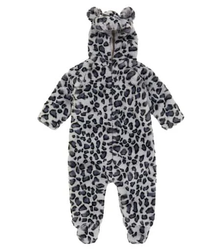 MOLO Baby Umba Combi leopard-print onesie 1