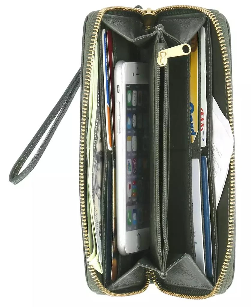 Timberland Women's Zip Around Wallet with Wristlet Strap 2