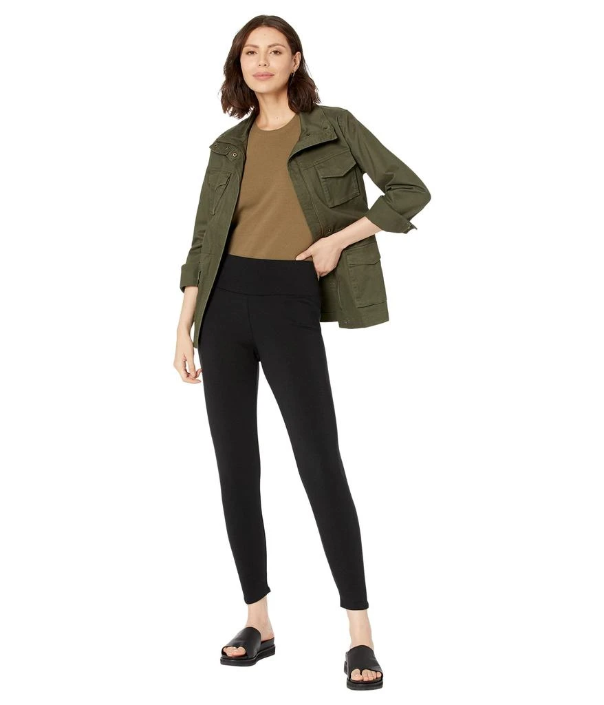 Eileen Fisher High-Waisted Ankle Leggings 4