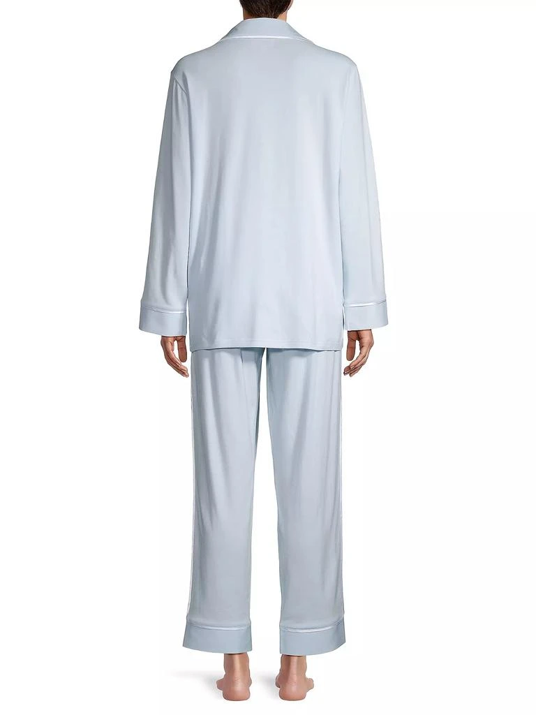 KIP. Monogrammed Cotton-Blend Pajama Set 5