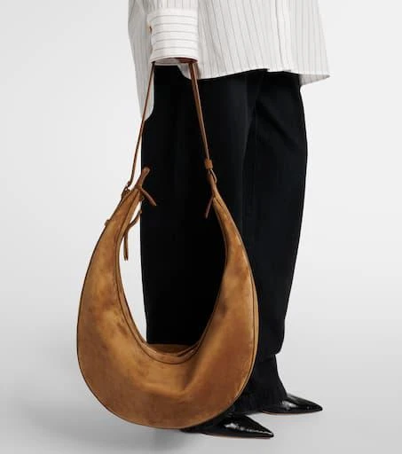 Khaite Augustina suede shoulder bag 2
