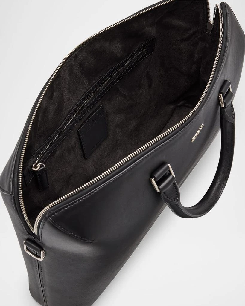 Zegna Men
s Leather Business Briefcase 4