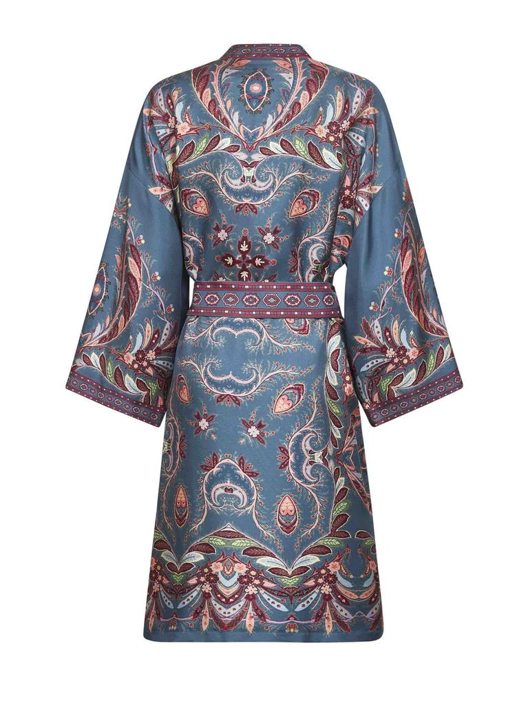 ETRO ETRO | Blue printed silk twill long kesa | Women | S - Compare Prices  from 1+ Stores - BeyondStyle