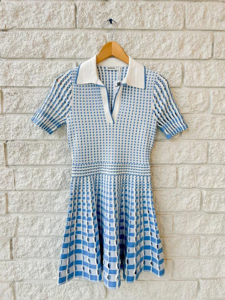 SIMKHAI Simkhai - Tovi Polo Mini Dress 3