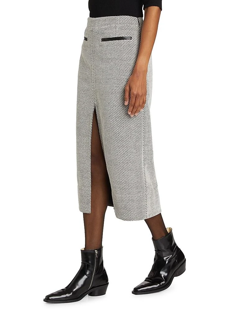 Proenza Schouler Lennon Soft Twill Midi-Skirt 4