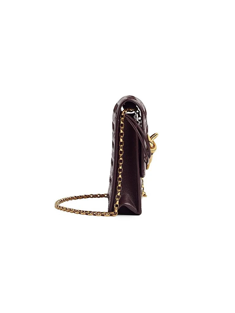 Bottega Veneta Andiamo Intrecciato Leather Chain Pouch 5