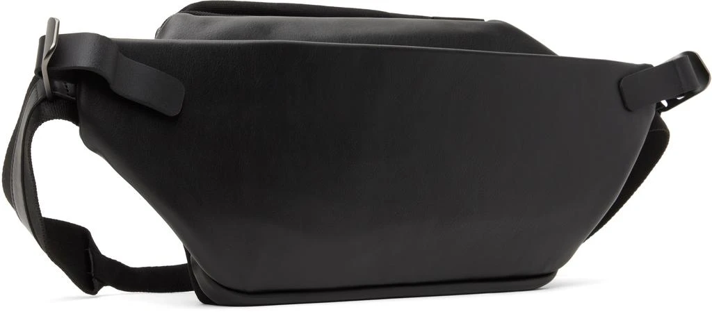 Côte & Ciel Black Isarau Alias Cowhide Leather Belt Bag 2