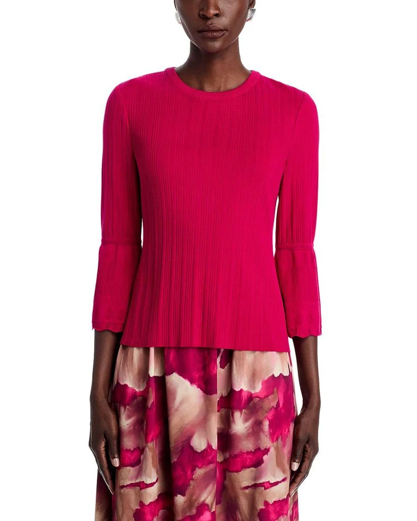 Misook Ribbed Knit Top 6