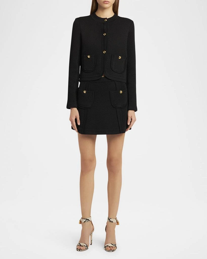 Tom Ford Lock Python Embossed Ankle-Cuff Sandals 3