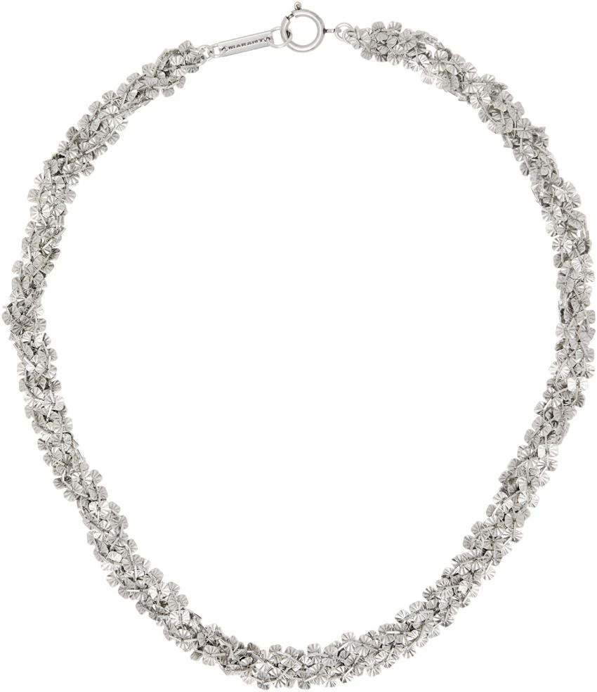 Isabel Marant Silver Tinsel Chain Necklace 1