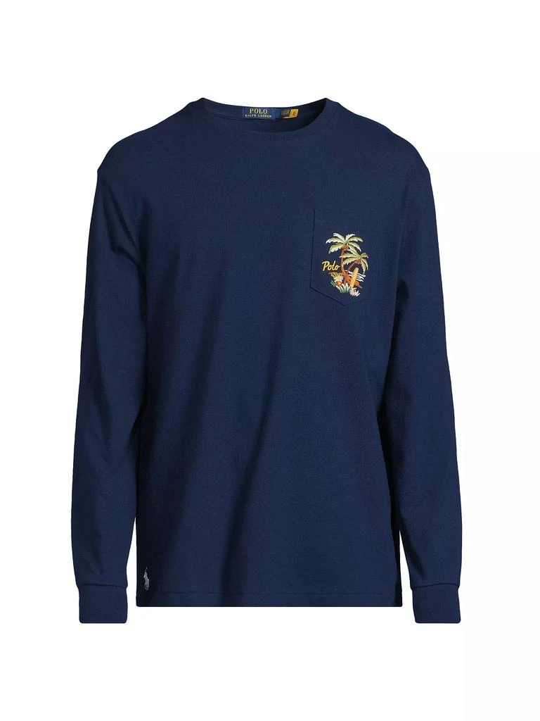 Ralph Lauren Classic-Fit Embroidered Jersey T-Shirt 1