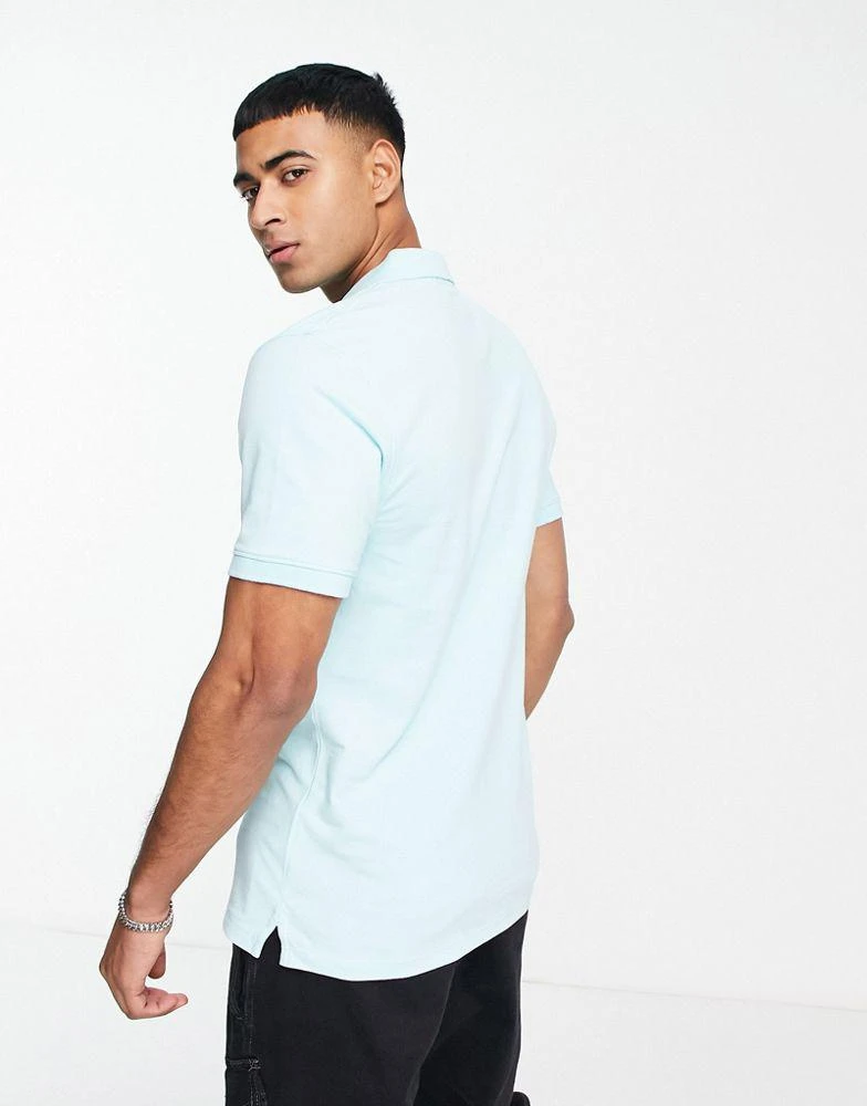 Levi's Levi's oversized t-shirt in blue stripe with small logo 2