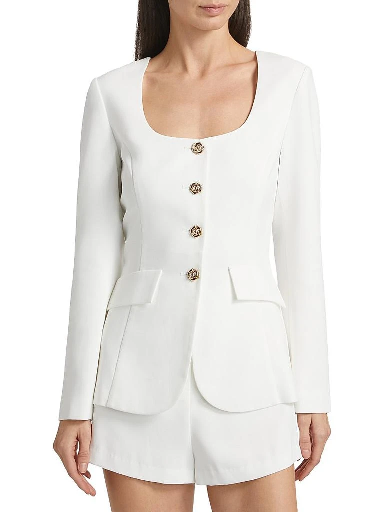 Amanda Uprichard Kyla Blazer Romper 3