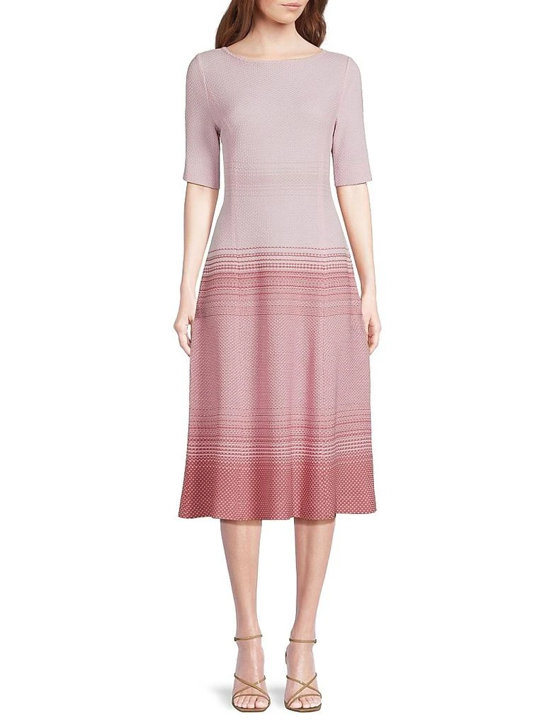 Shop Striped Knit A-Line Midi-Dress on Sale at BeyondStyle  Get 70% Off  Striped Knit A-Line Midi-Dress with Limited-Time Flash Deals, Exclusive  Discounts, and Special Offers. Enjoy Unbeatable Savings on Striped Knit