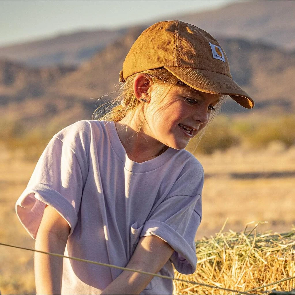 Carhartt Carhartt Little Kid Signature Canvas Baseball Hat 4