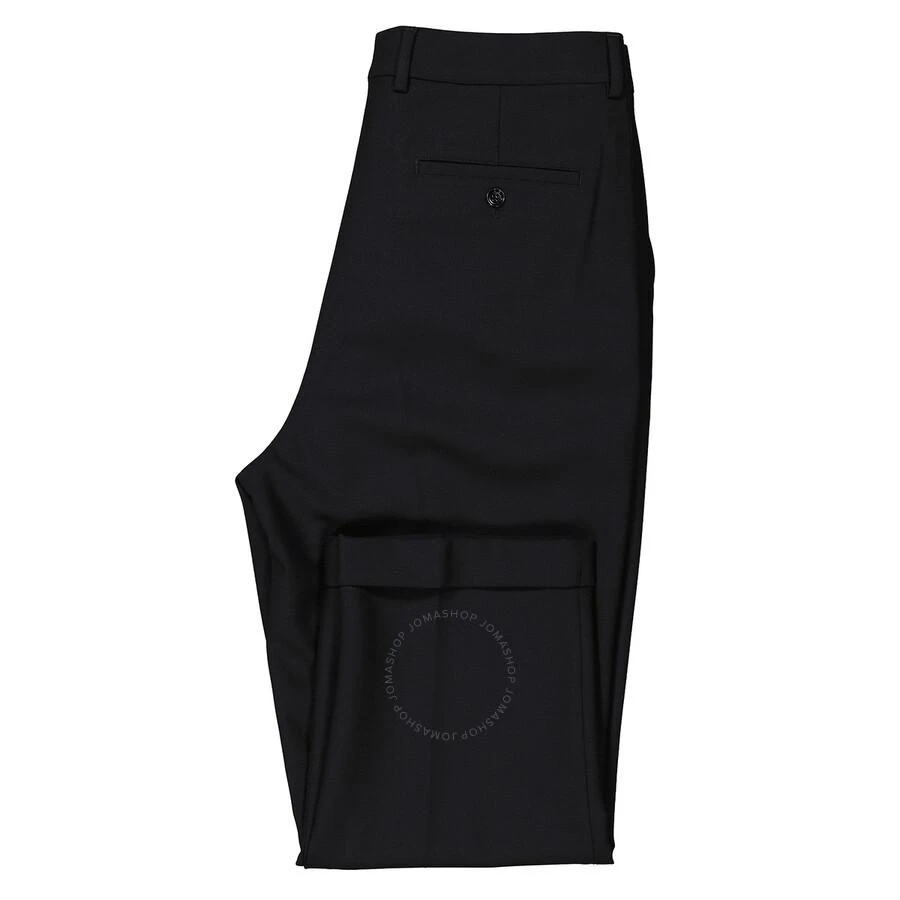 AMI Men's Noir Carott Fit Trousers 3