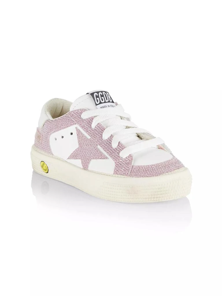 Golden Goose Baby Girl's, Little Girl's & Girl's May Glitter Platform Sneakers 1