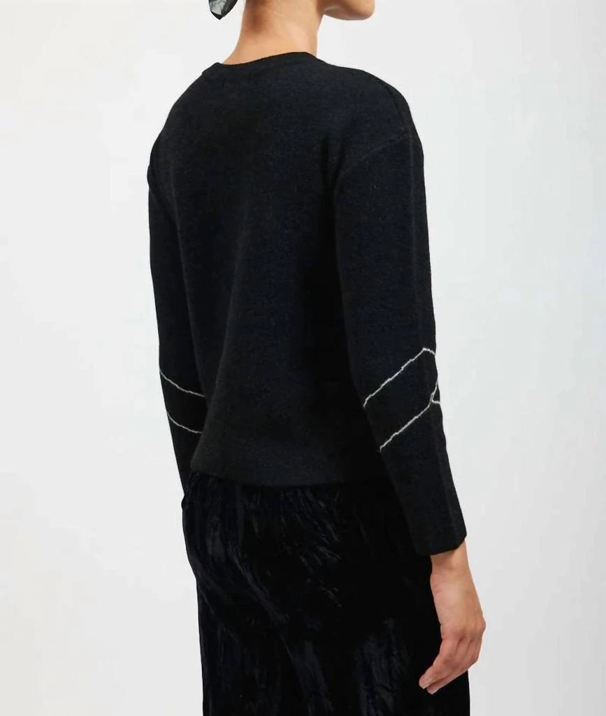 BATSHEVA Batsheva - Bow Jacquard Sweater 4