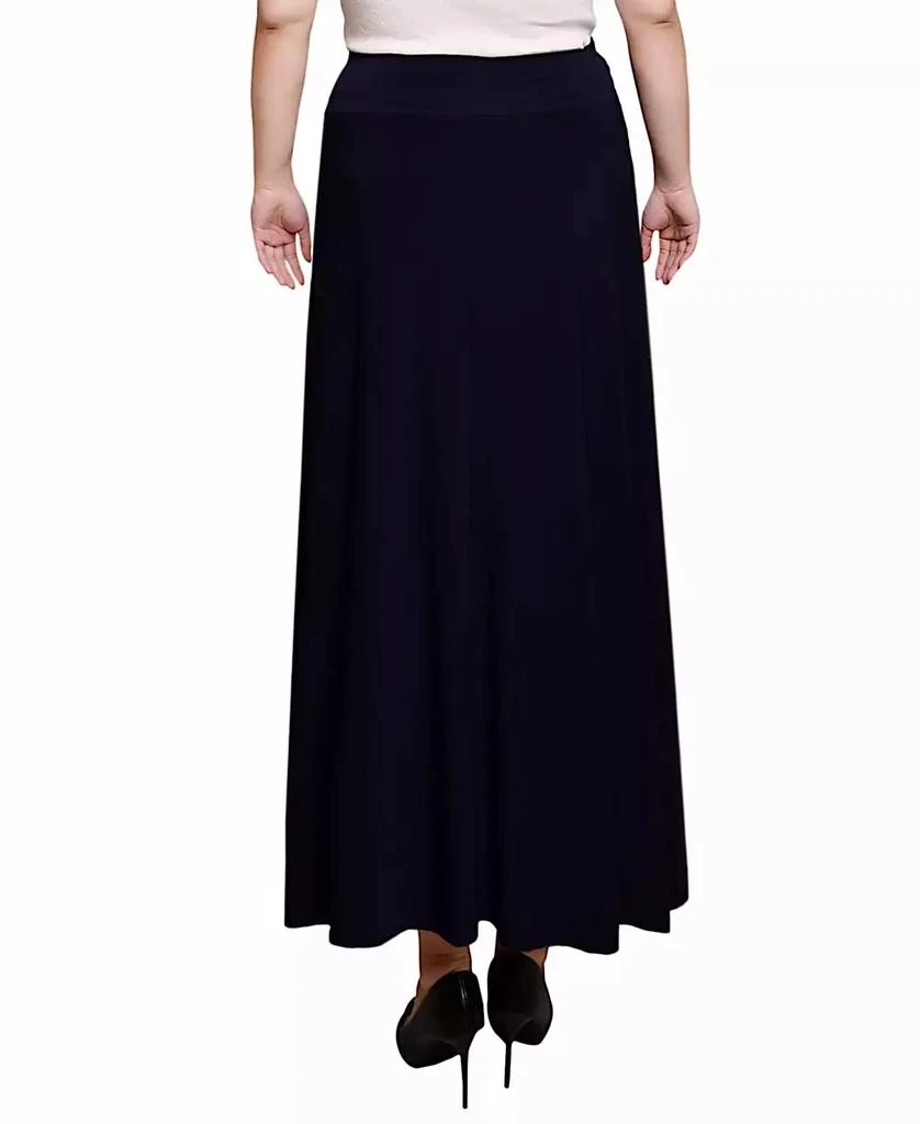 NY Collection Petite Wide Yoked Maxi Skirt 2