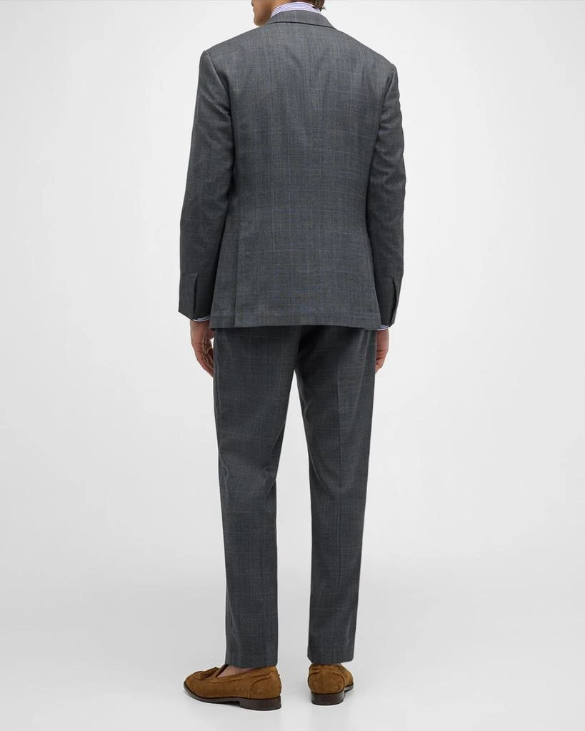 Ralph Lauren Men's Kent Hand-Tailored Glen Plaid Suit 3