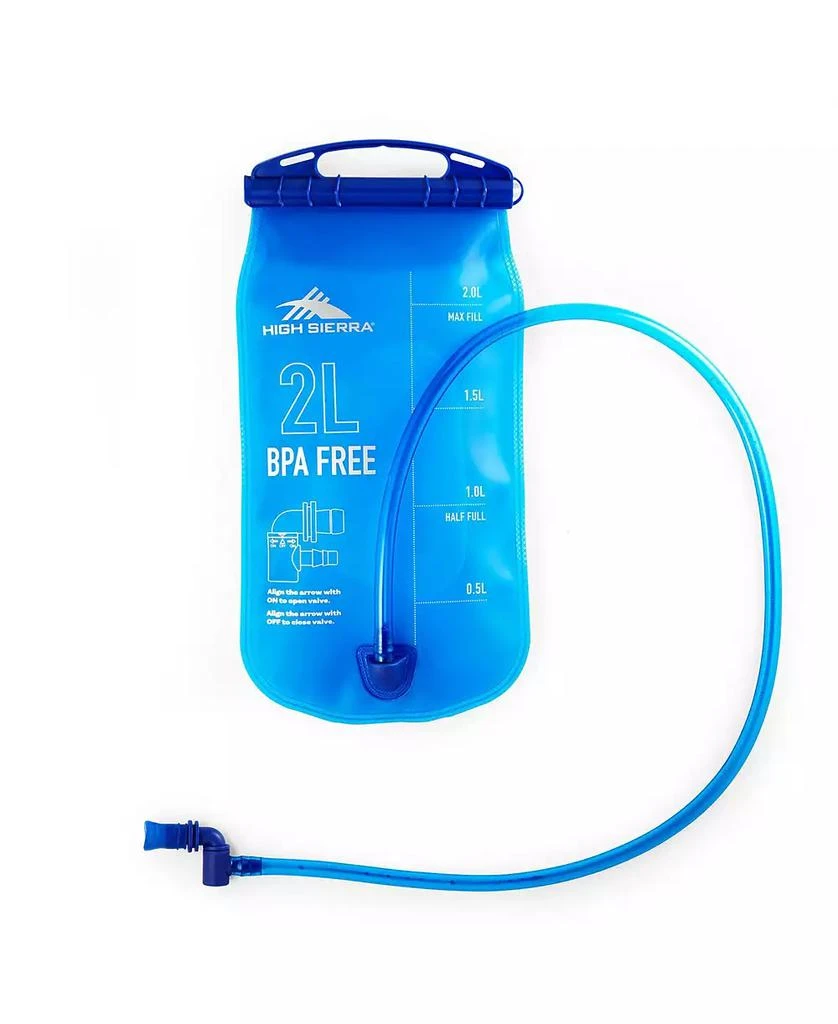 High Sierra Hydrahike 2.0 8L Hydration Water Backpack for Hiking, Gray 
Red 9