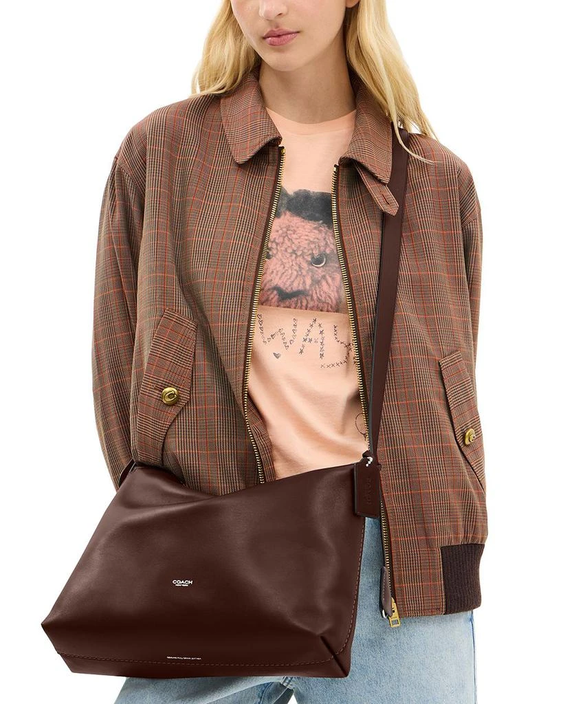 Coach Unisex Mott Leather Messenger Bag 3