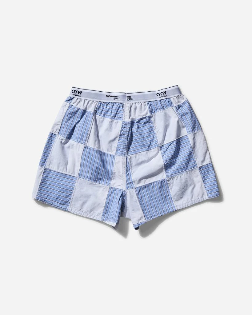 Vans Women's HommeGirls Patchwork Boxer Shorts Azurine 2