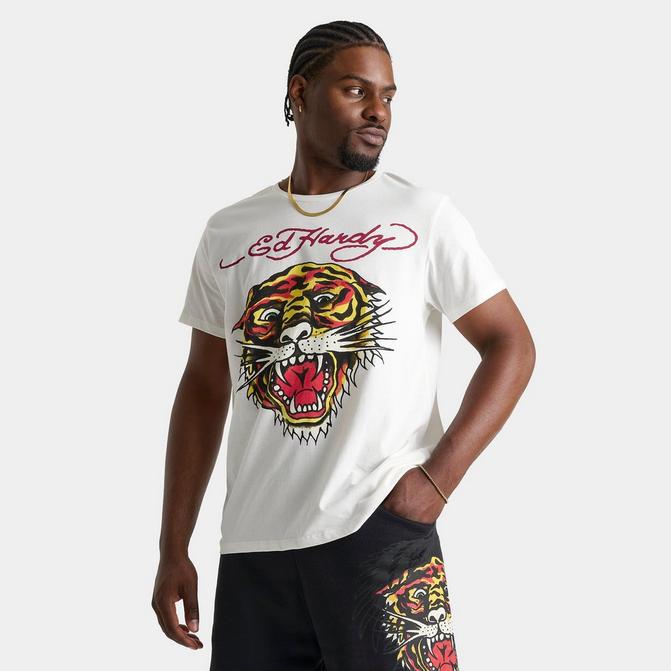 ED HARDY Men's Ed Hardy Retro Tiger T-Shirt