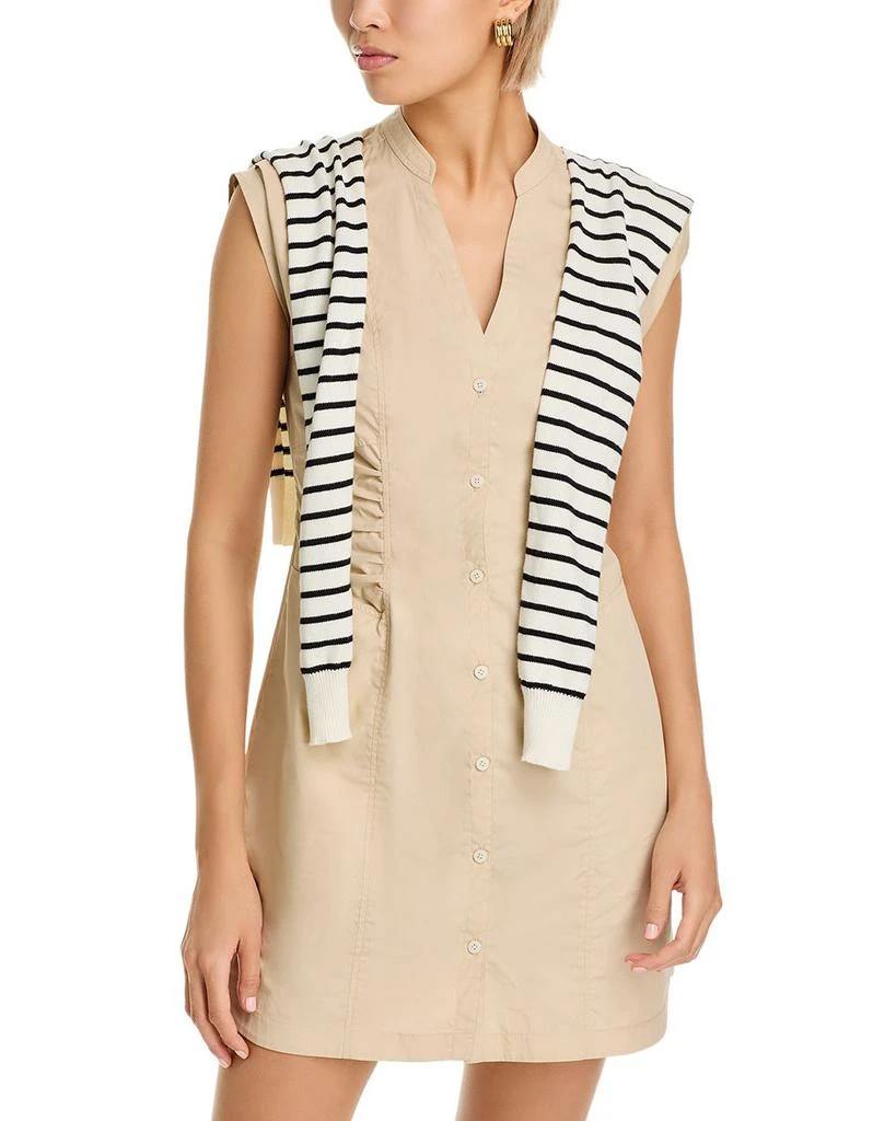 Derek Lam Lotte Mixed Media Dress 1