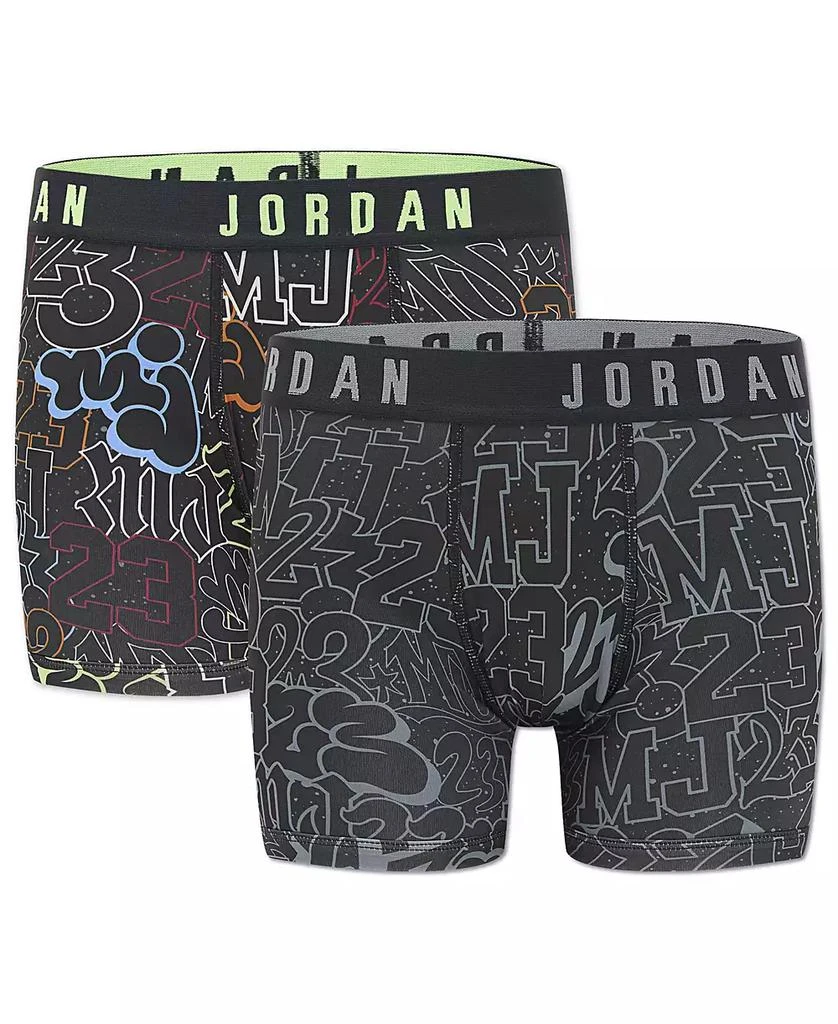 Jordan Boys
8-18 Printed Boxer Briefs, 2-Pack