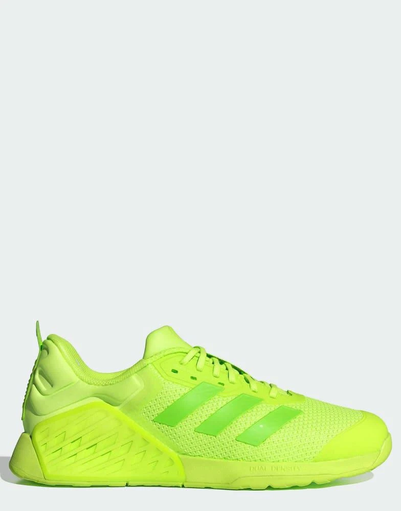Adidas adidas Training Dropset 3 strength training shoes in lucid lemon 1