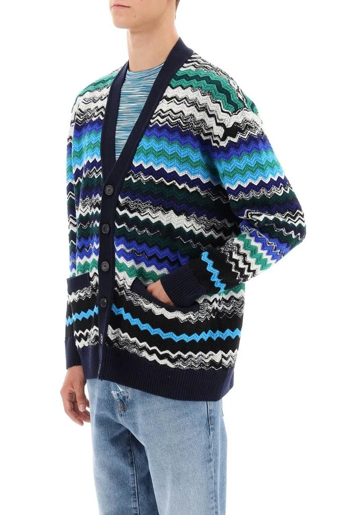 Missoni Missoni Zig-Zag Knitted Button-Up Cardigan 4