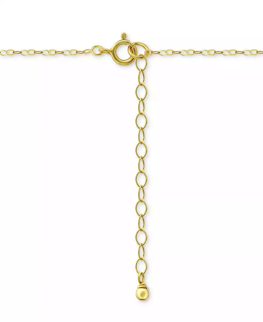 Giani Bernini Pavé Cubic Zirconia Heart Pendant Necklace (5/8 ct. t.w.) in 18k Gold Over Sterling Silver, 16" + 2" extender, Exclusively at Macy's 4