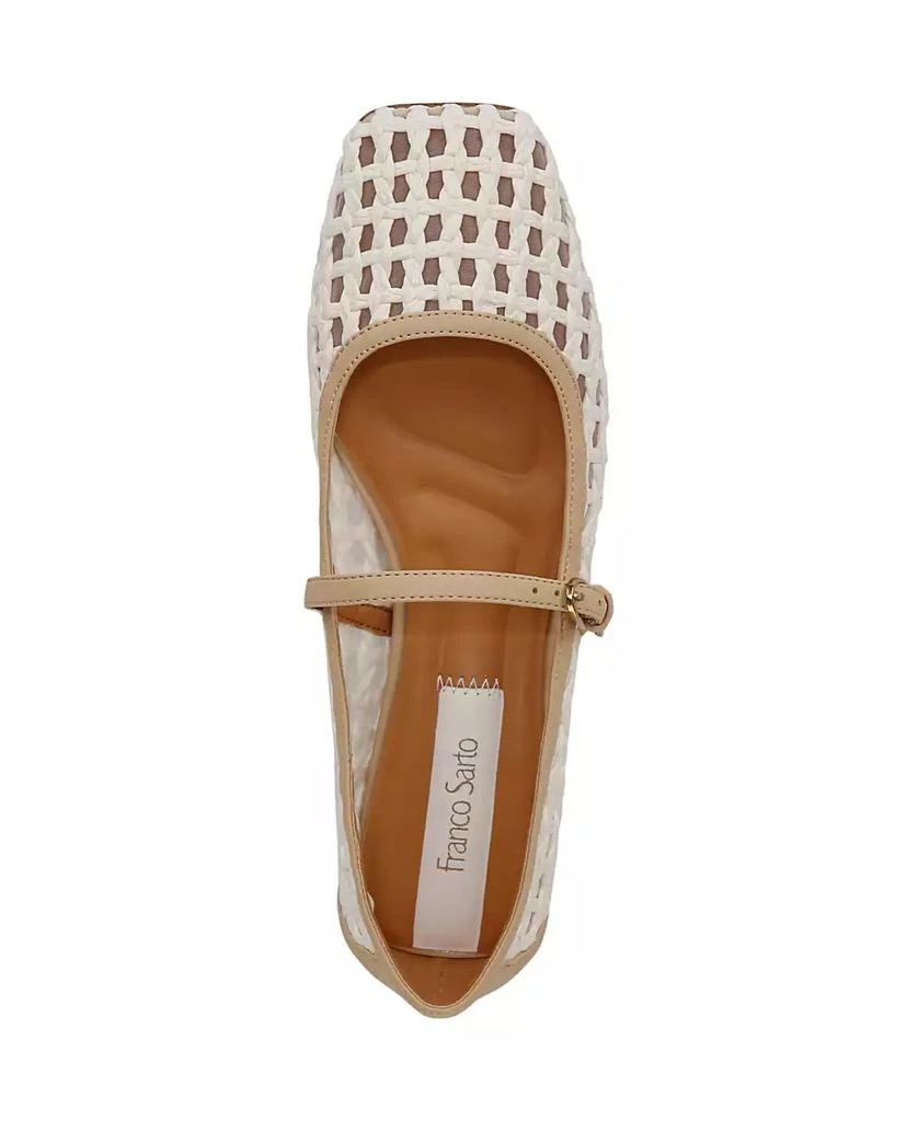 Franco Sarto Women's Tinsley 2 Square Toe Mary Jane Flats 5