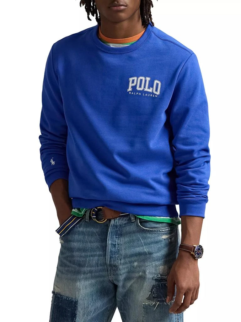Ralph Lauren Polo Logo Fleece Crewneck Sweatshirt 3