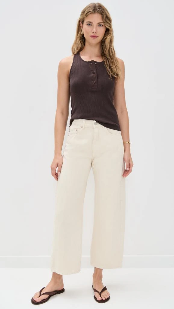 DL1961 Taylor Relaxed Barrel Ultra High Rise Ankle Jeans 4