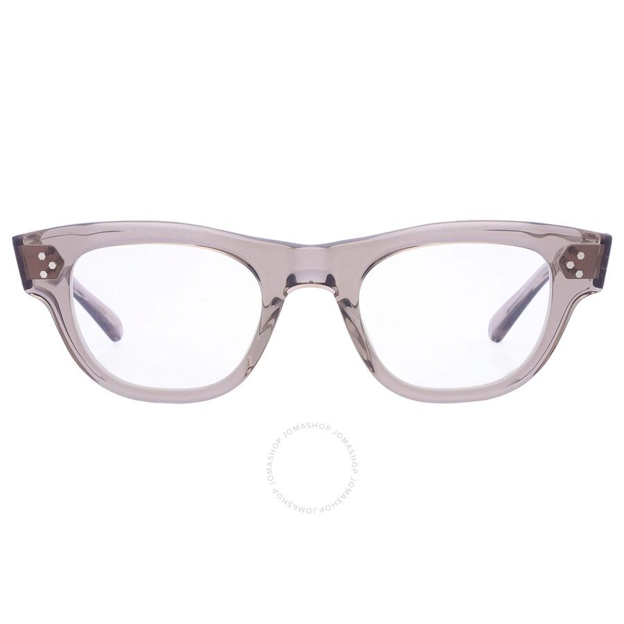 Mr. Leight WAIMEA C Demo Oval Unisex Eyeglasses ML1007 GRYCRY-12KGG 46