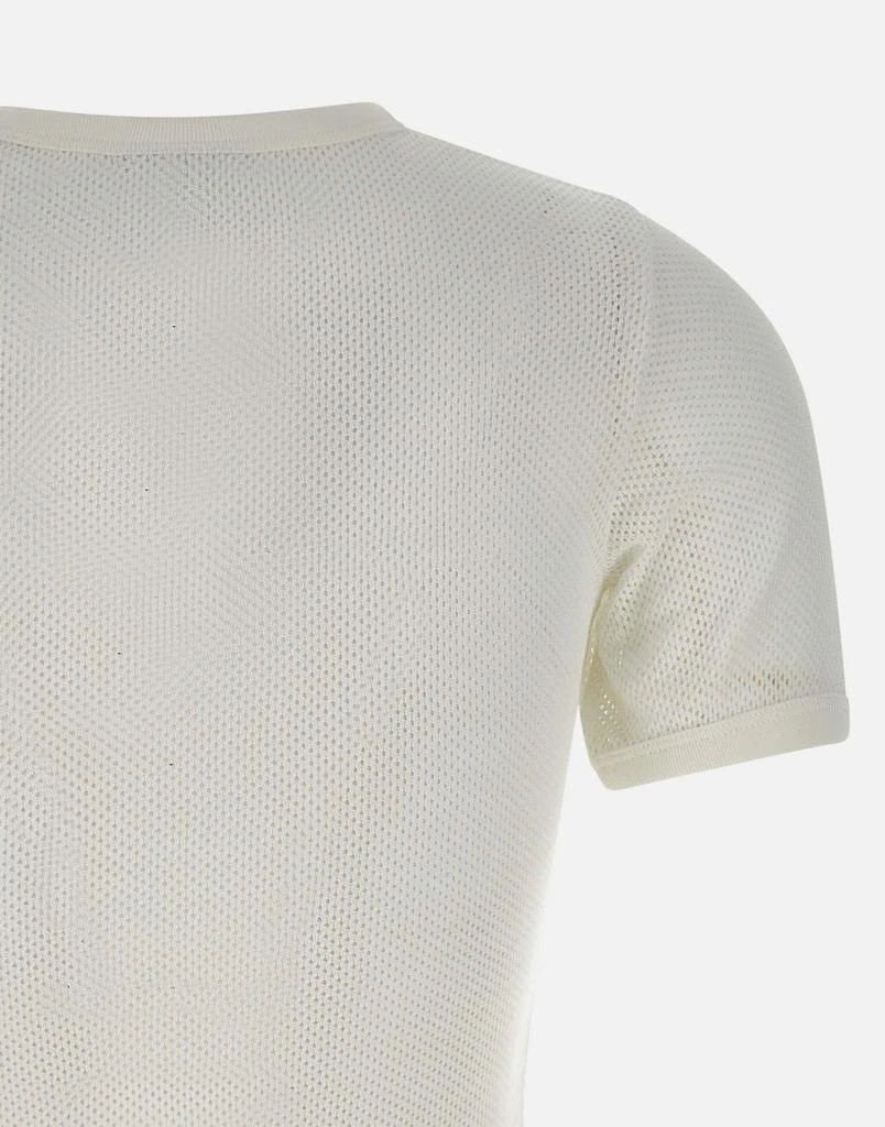courreges "Signature contrast t-shirt" 4