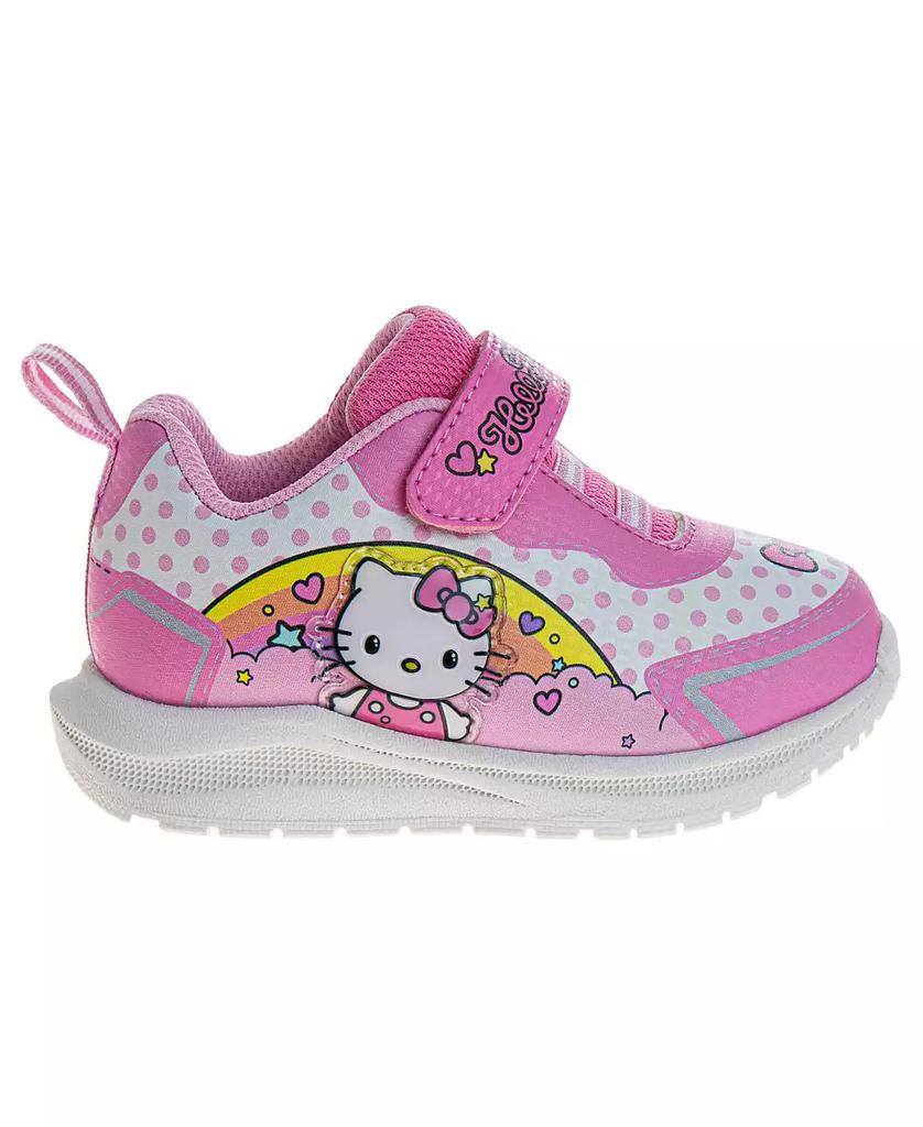 Hello Kitty Toddler and Little Girls Light Up Fashion Sneakers