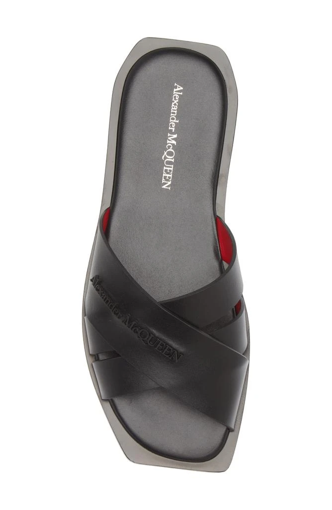 McQueen Slash Slide Sandal 5