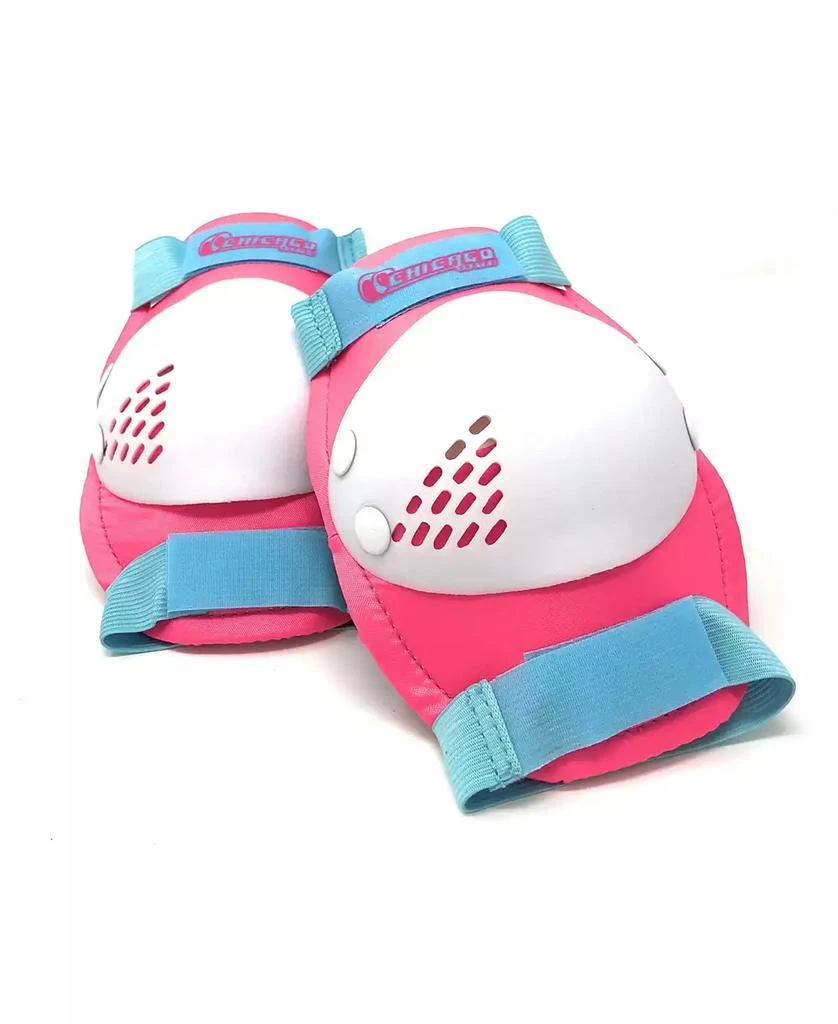 Chicago Skates Chicago Adjustable Inline Training Skate 8pc Combo Set - Size M (1-4) 9